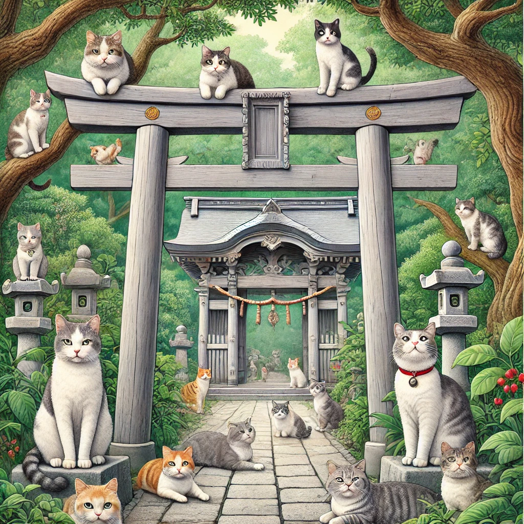 荻窪白山神社で猫目線散歩！歴史と癒しスポットをご紹介＠御朱印も猫